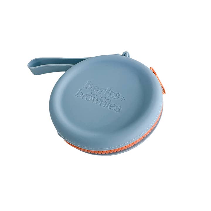 Silicon Treat Pouch - Sky Blue for wholesale by Barks and Brownies