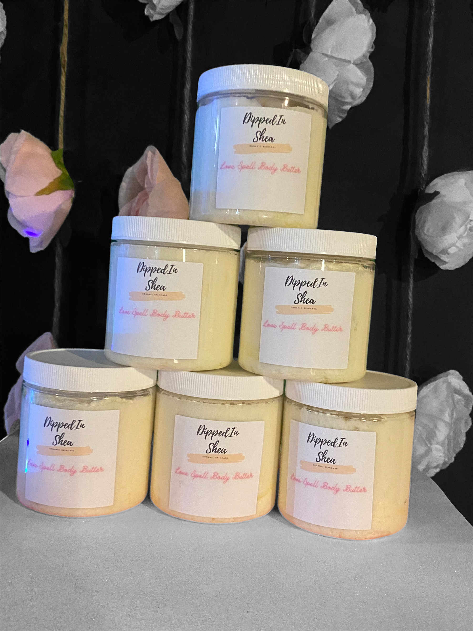 Dipped in Shea LLC - Wholesale Body Balm/Butter - "Love Spell" Whipped Body Butter0