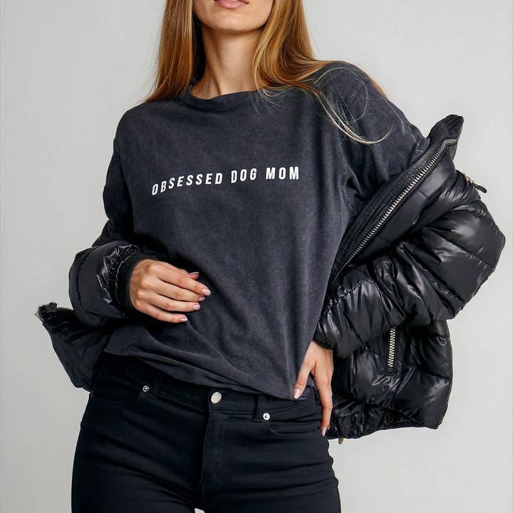 T-shirt de maman de chien obsédée pour la vente par House of Lulu