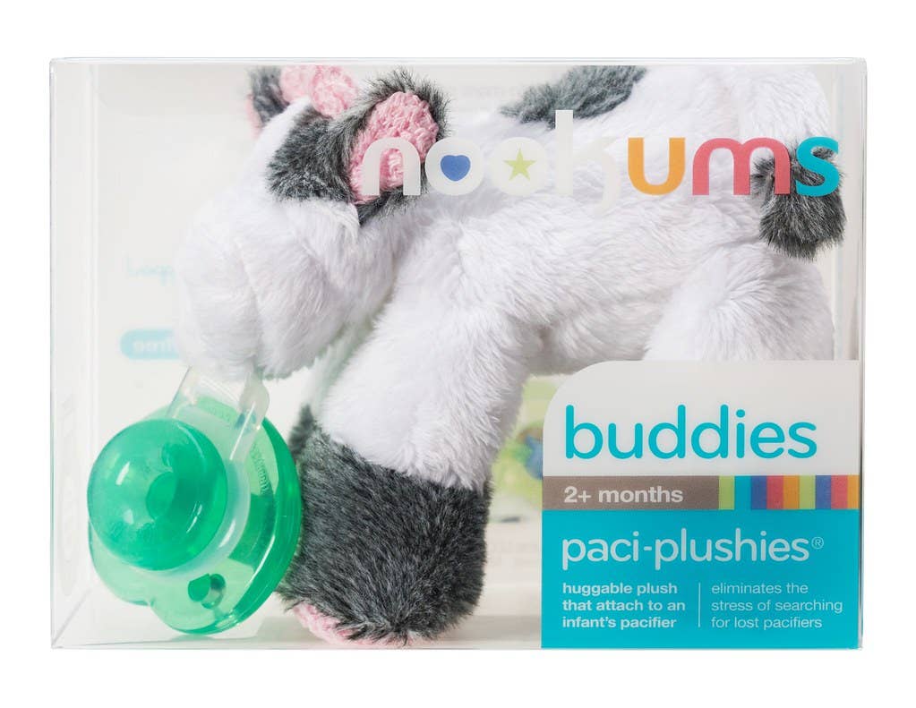 Nookums - Wholesale Pacifier - Baby - Paci-Plushies Buddies – Cutsie Cow3