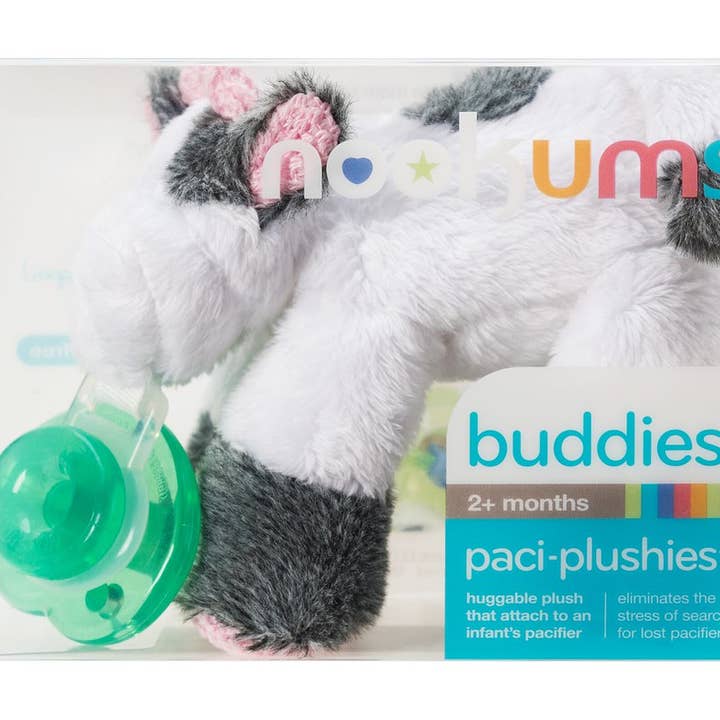 Nookums - Wholesale Pacifier - Baby - Paci-Plushies Buddies – Cutsie Cow3
