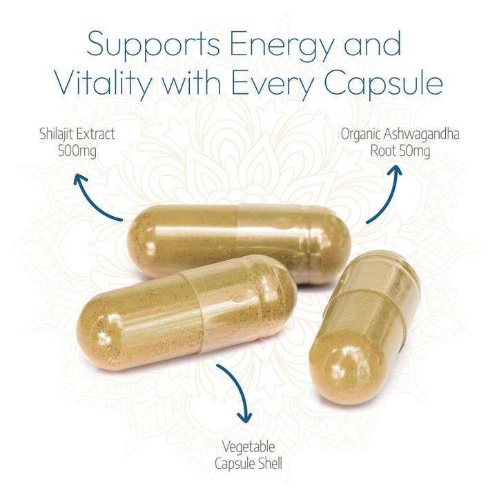 Nutra Brands - Wholesale Oral Supplement/Vitamin - Shilajit and Ashwagandha | 60 Vegan Capsules5