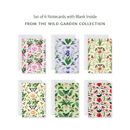Cynthia Oswald - Wholesale Stationery/Notecard Set - Wild Garden Notecard Set – Box of 62