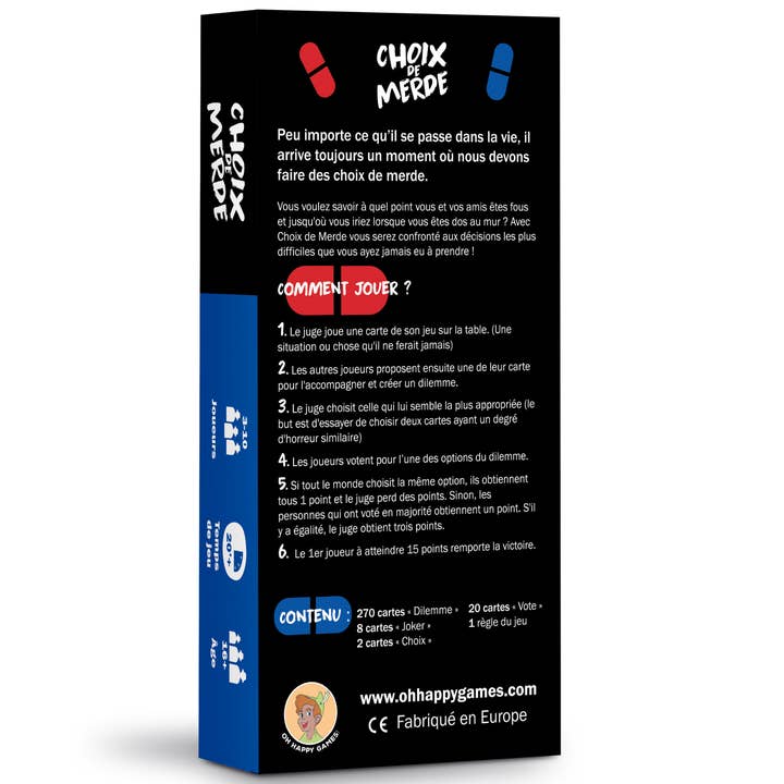 Oh Happy Games - Jeux de société - Wholesale Kaartspel - Klootkeuze - Het Spel van Extreme Dilemma's 💀- Partyspel voor Borrel en Avonden met Vrienden6