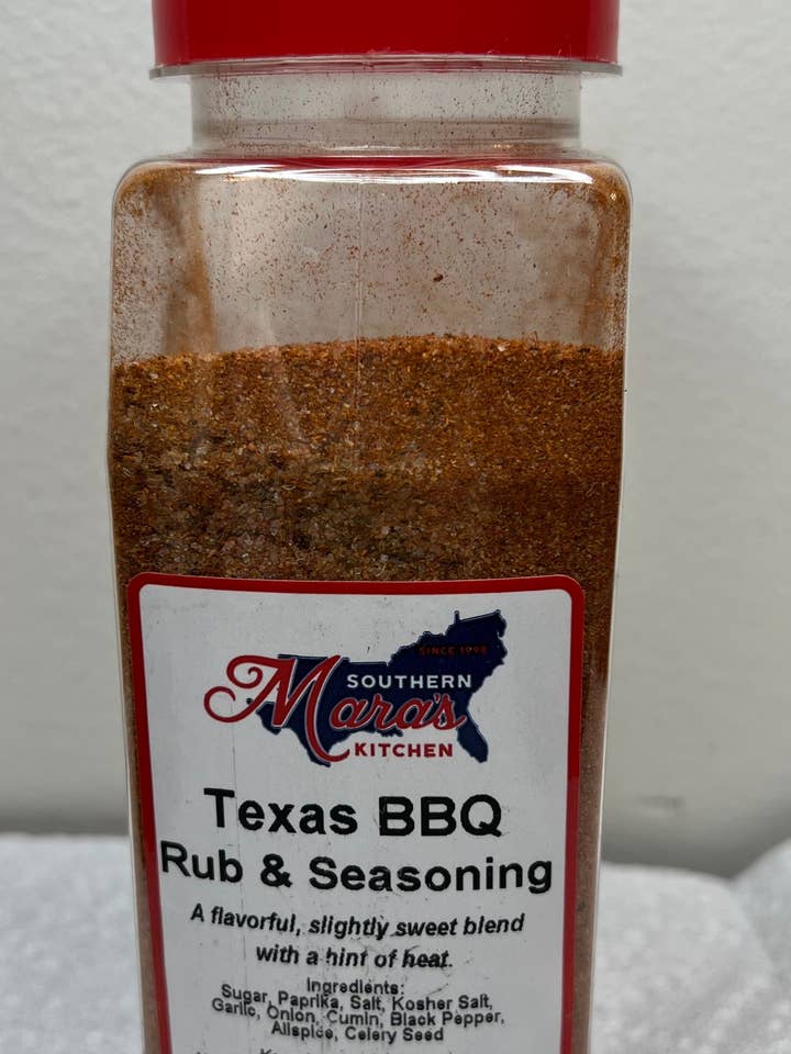 Texas BBQ Seasoning for wholesale by Mara's Homemade