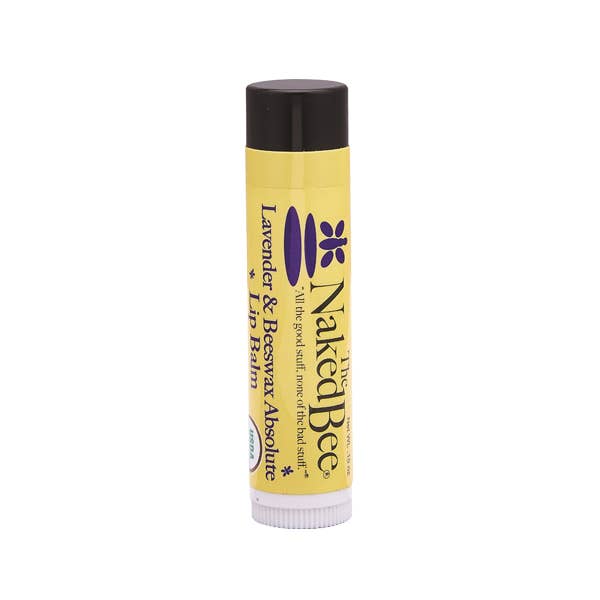 Lavender & Beeswax Absolute USDA Organic Lip Balm for wholesale by The Naked Bee
