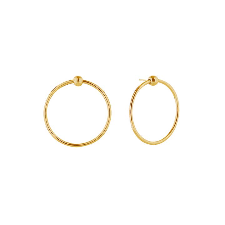 Hana - Wholesale Dangle Earrings - 14K Faye Knocker Post Earrings