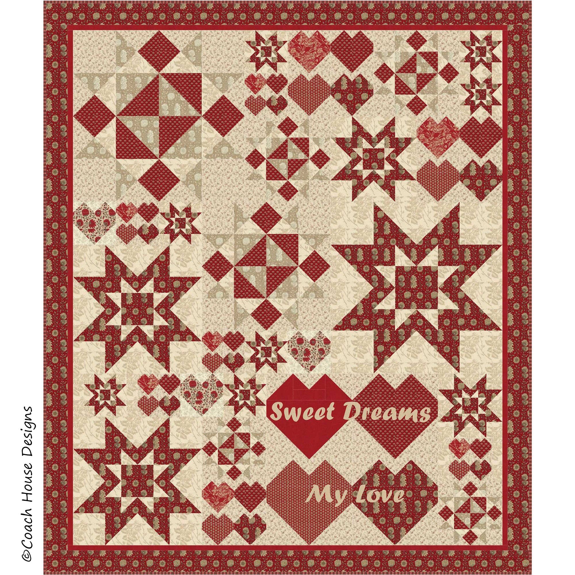 Coach House Designs - Wholesale Quilt - Messages from the Heart Quilt Pattern3