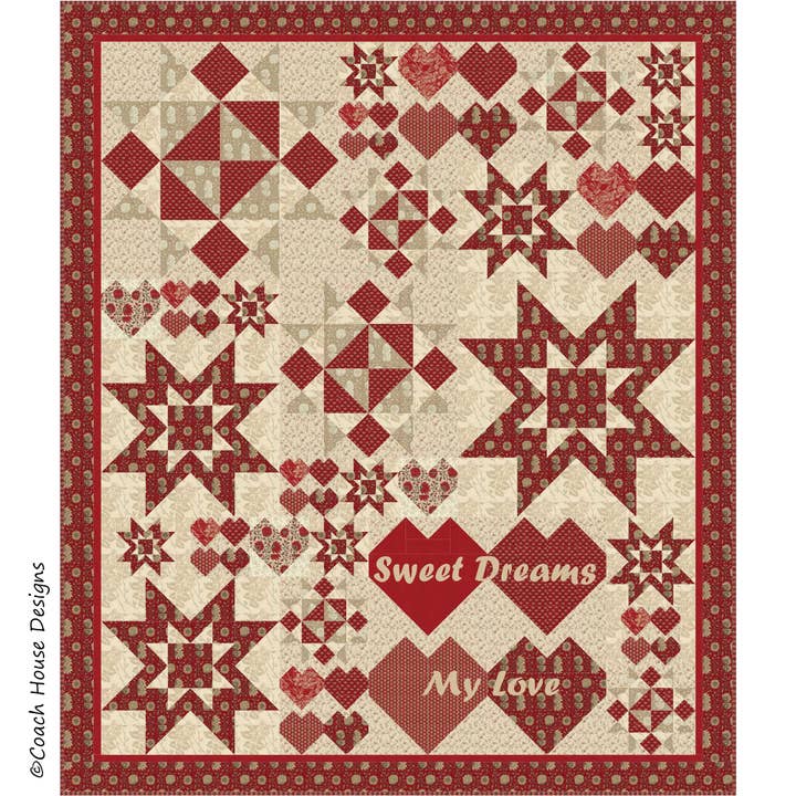 Coach House Designs - Wholesale Quilt - Messages from the Heart Quilt Pattern3