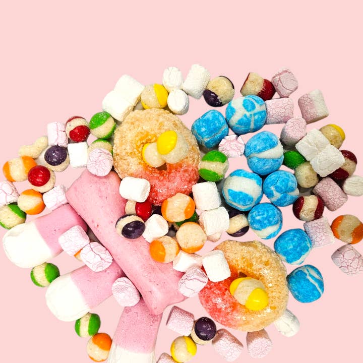 Mélange Best-seller de Bonbons Lyophilisés 80g pour la vente par Sci-fi Foods