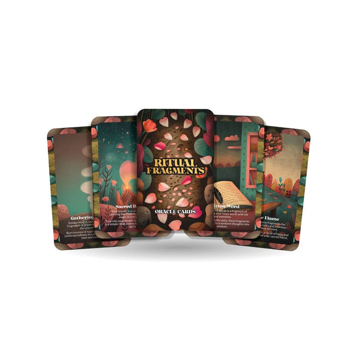 Ritual Fragments – An Everyday Magic Oracle Deck – 22 Oracle Cards – Gather the Pieces of the Sacred for wholesale by IBIZA TAROT