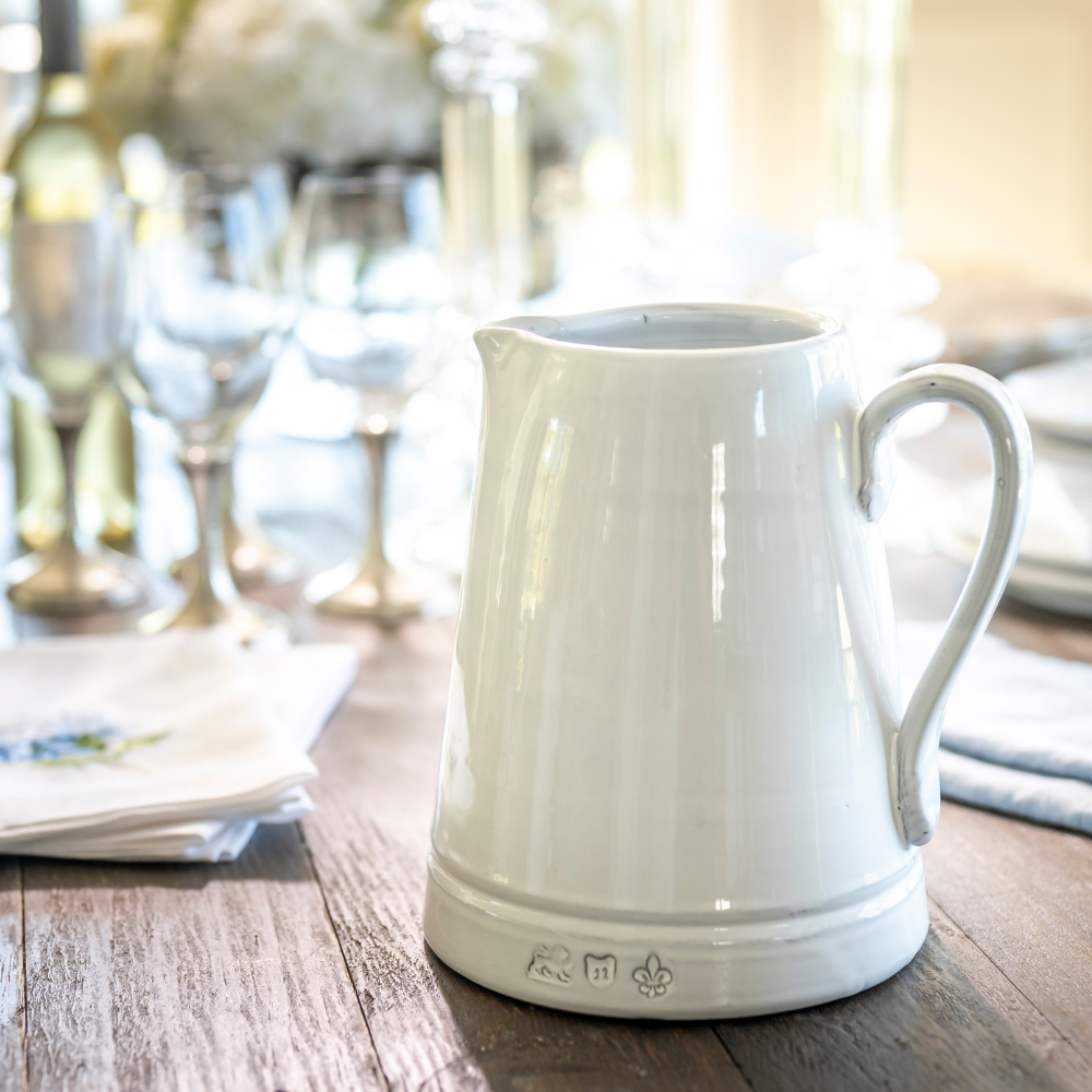 Arte Italica & Crown Linen Designs – wholesale Pitcher – Firenze Pitcher3
