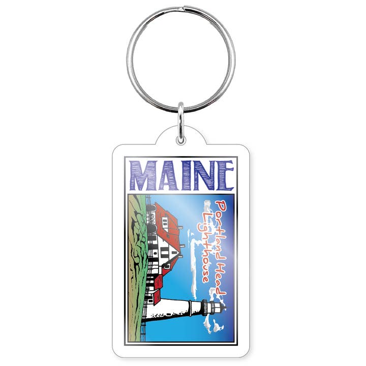 Morris Magnets - Wholesale Keychain - Unisex - Keychain - Portland Head Lighthouse3