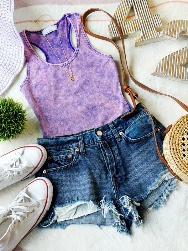 42POPS - Wholesale Bodysuit - Women's - `.Washed & Solid Cotton Bodysuit w/Snap Button closure55