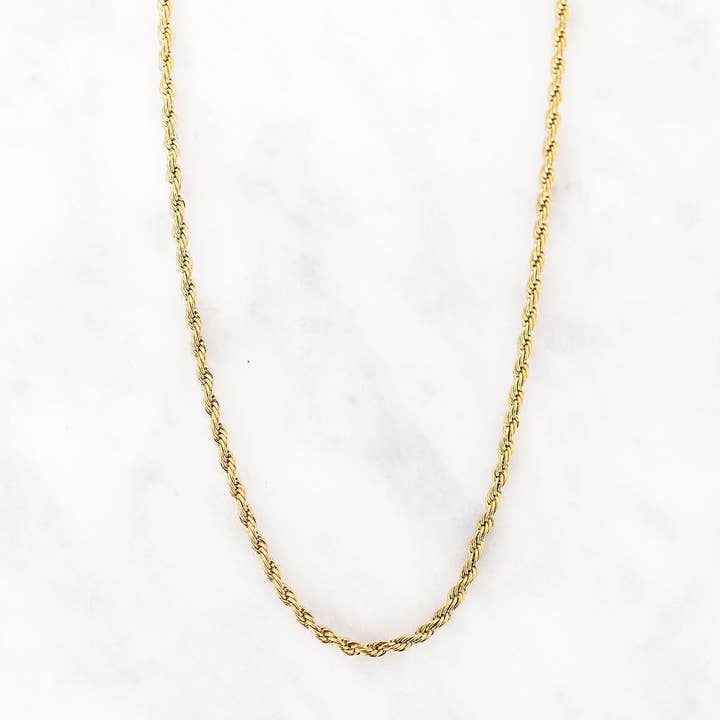 Guld reb halskæde for engroshandel hos Golden Thread