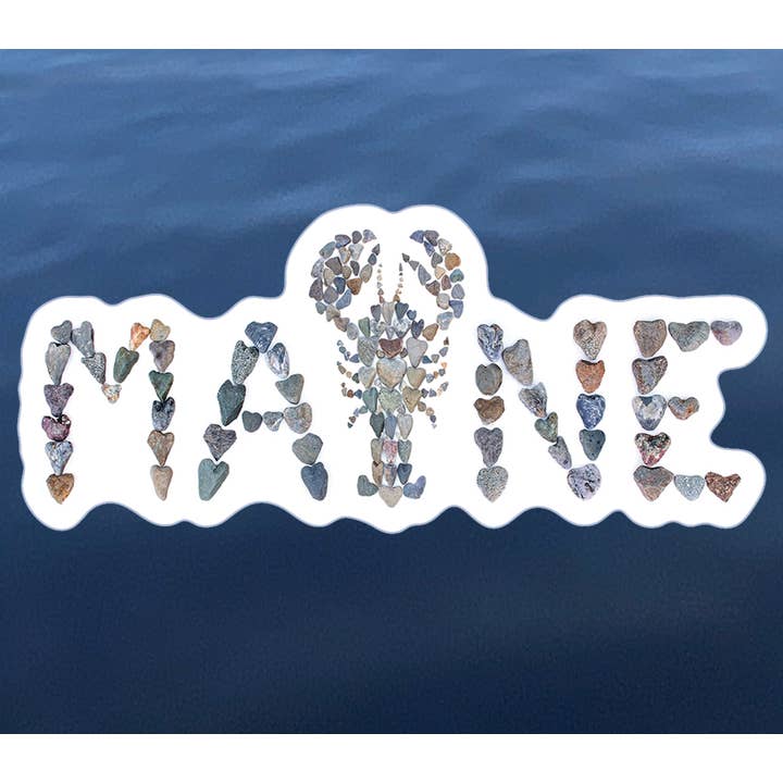 Love Rocks Me® - Wholesale Sticker - Vinyl Stickers | Maine Stickers | Maine Lobster Stickers