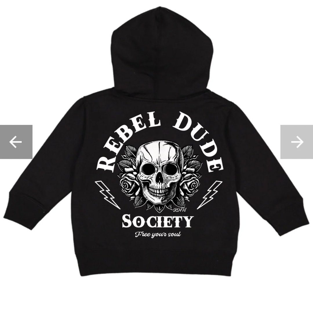 RadnWyld - Vente Sweat à capuche – enfant - Sweats à capuche Rebel Dude Society2