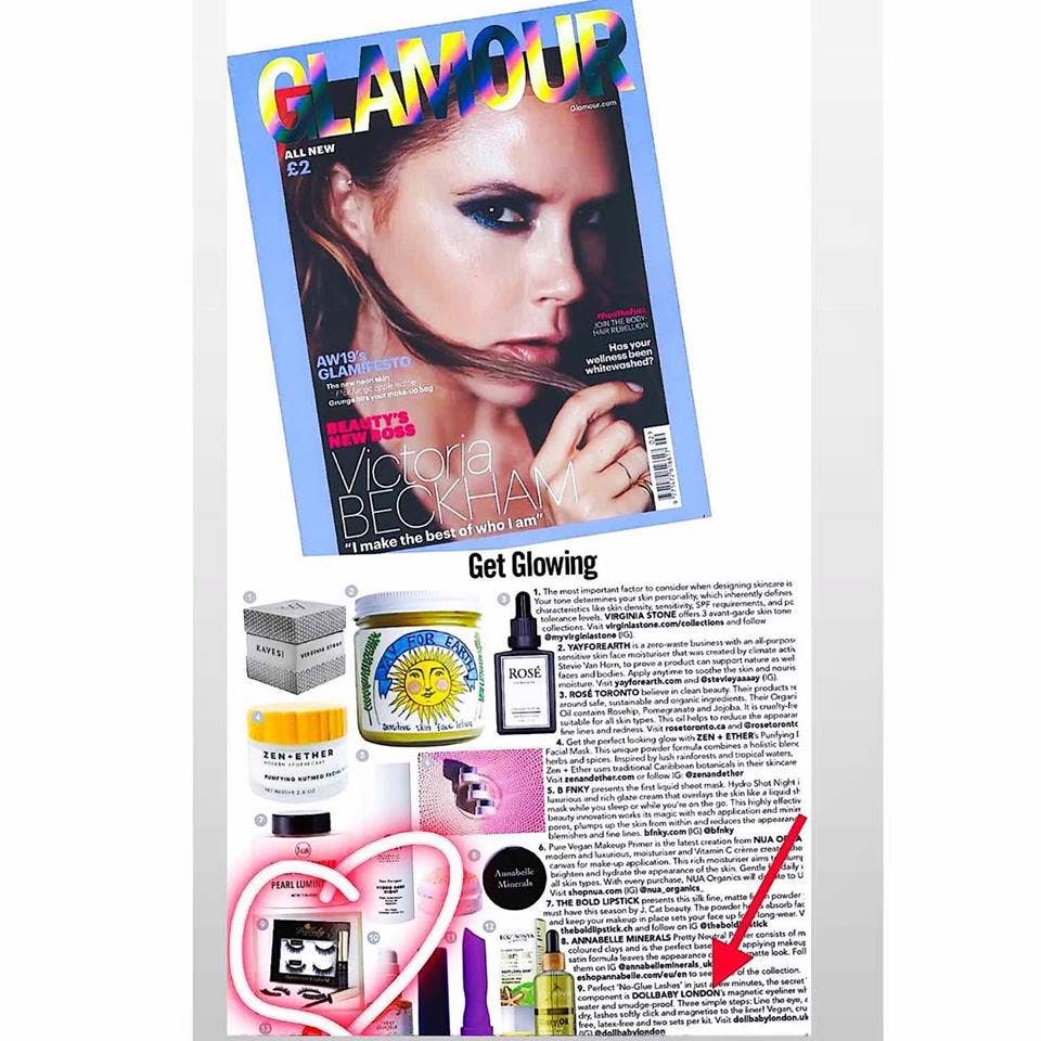 Dollbaby London Lashes - Vendita all'ingrosso Ciglia finte - Kit per ciglia e eyeliner magnetici20