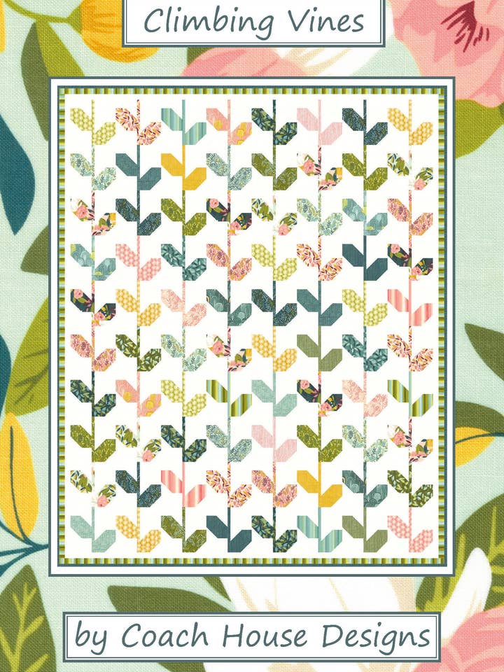 Escalada Vinhas Quilt Padrão por atacado de Coach House Designs