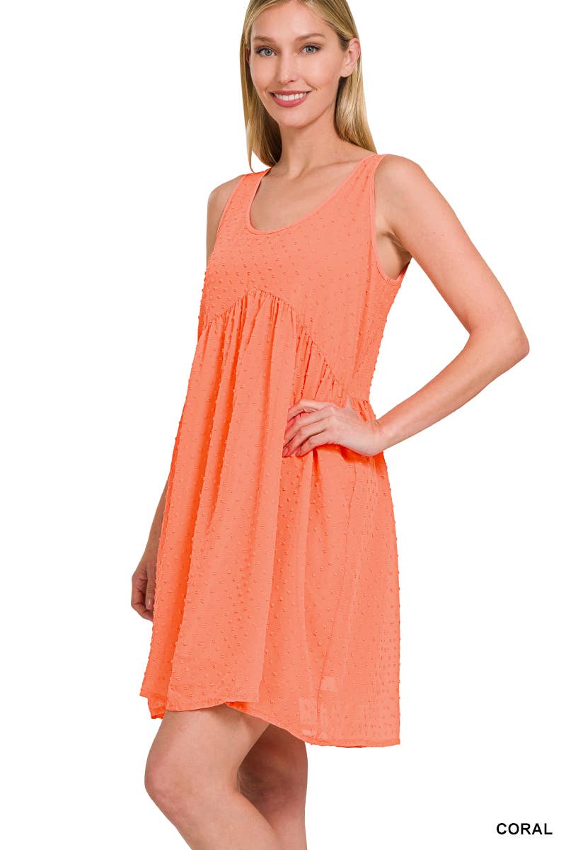 42POPS - Wholesale Dress - Women's - `.Swiss Dot Babydoll Dress Collection15