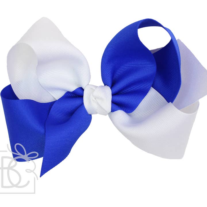 Beyond Creations, LLC - Wholesale Hair Bow - Kids - Crisscross Grosgrain Bow1