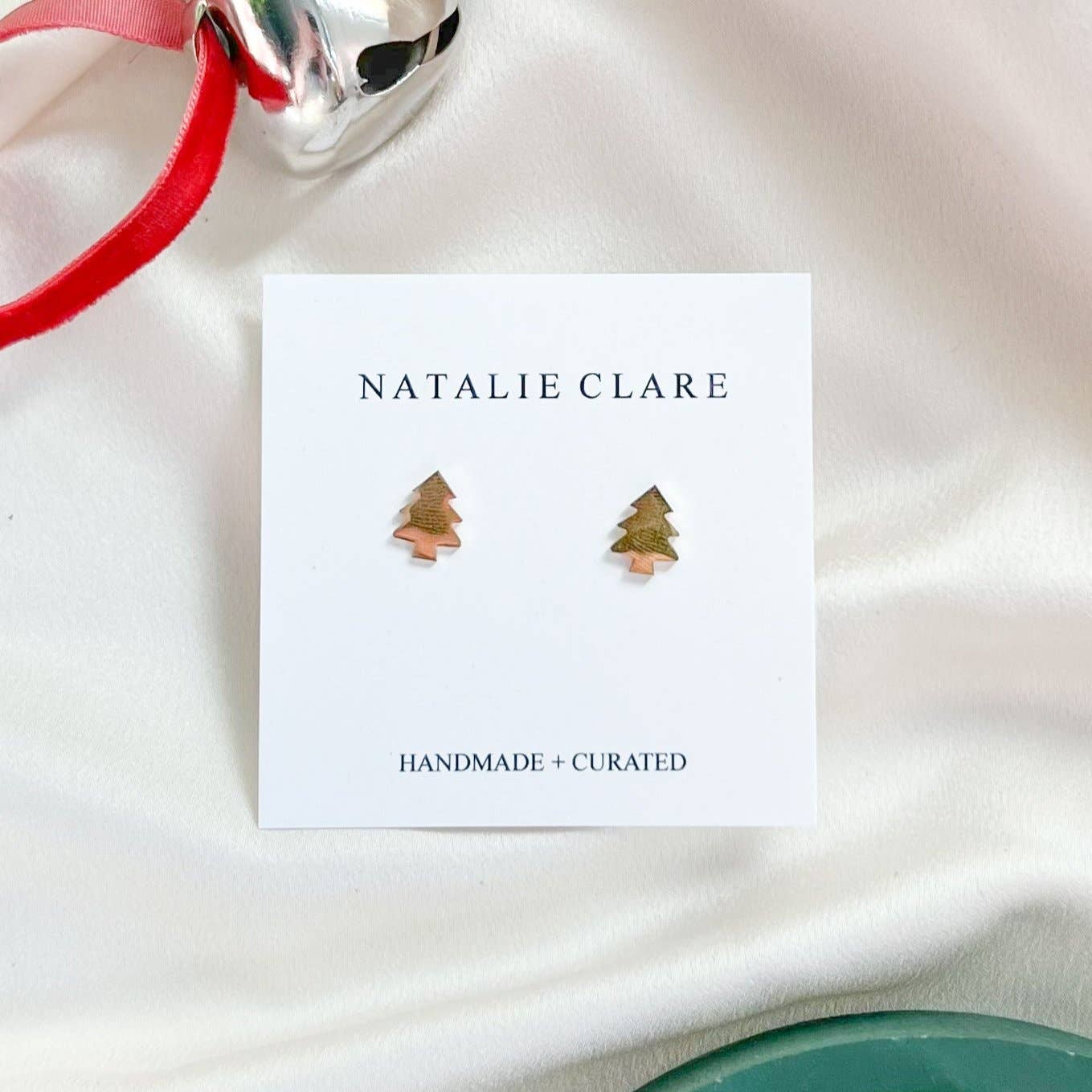 Natalie Clare Collections - Wholesale Stud/Post Earrings - Fraser Fir Tree Studs