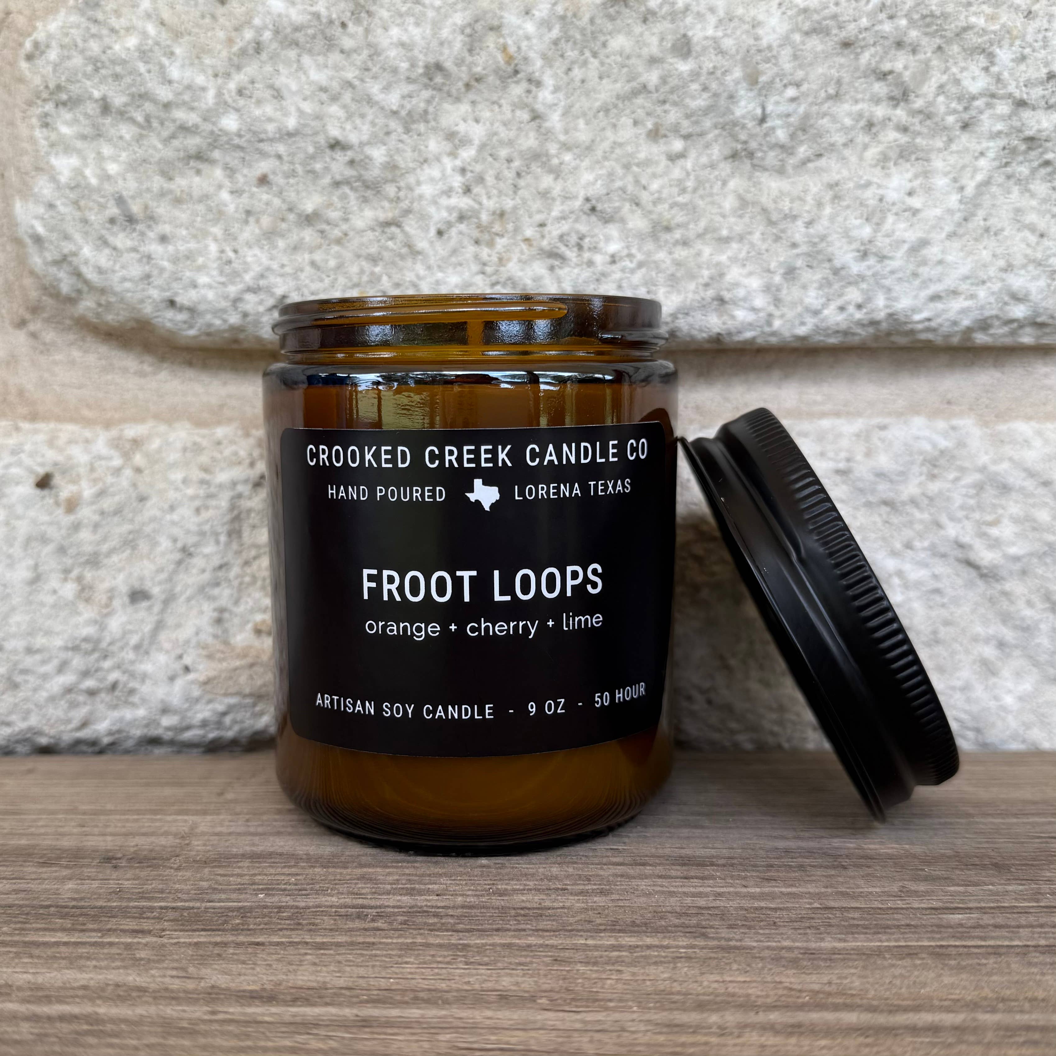 Crooked Creek Candle Company - Vente Bougie en bocal - Froot Loops2