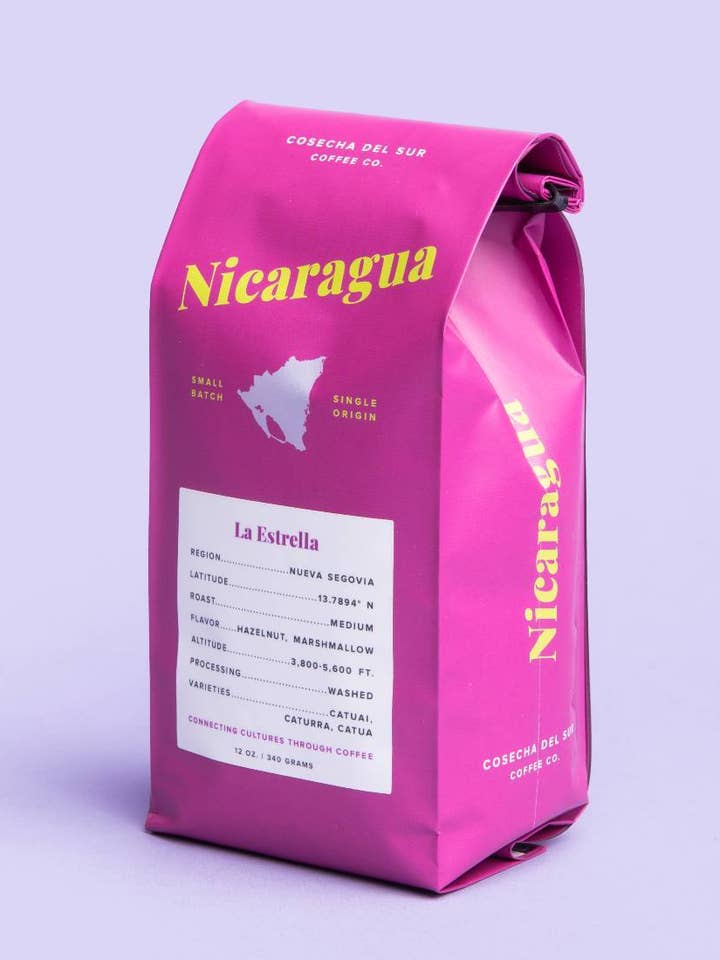 Nicaragua Single Origin - Finca La Estrella (Espresso Roast) for wholesale by Cosecha del Sur LLC
