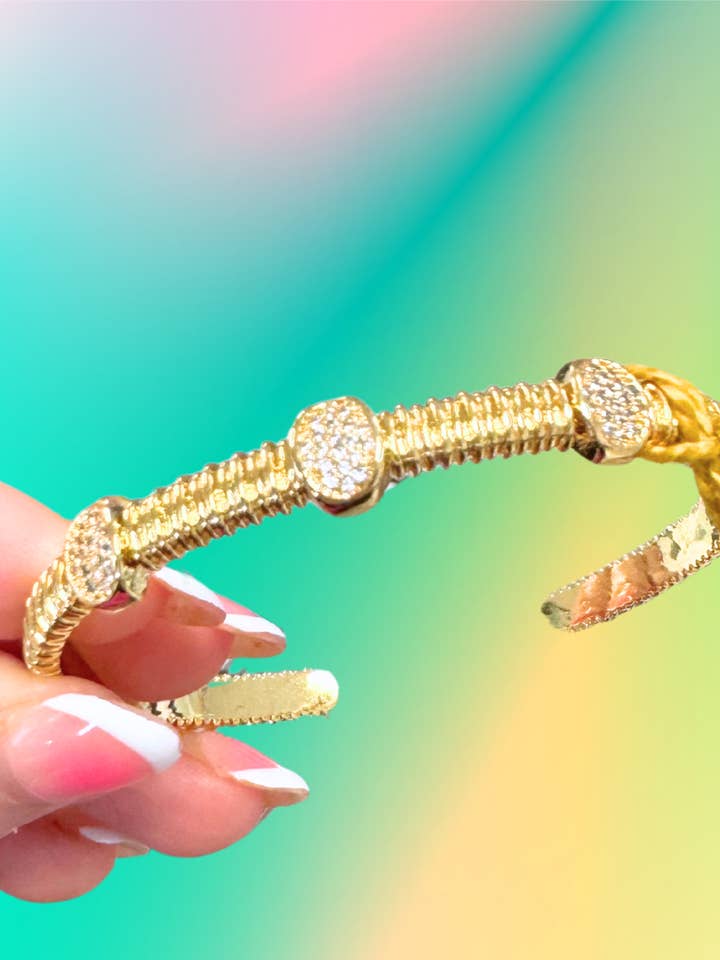 Cecelia Bangle for wholesale by Taylor Shaye Designs