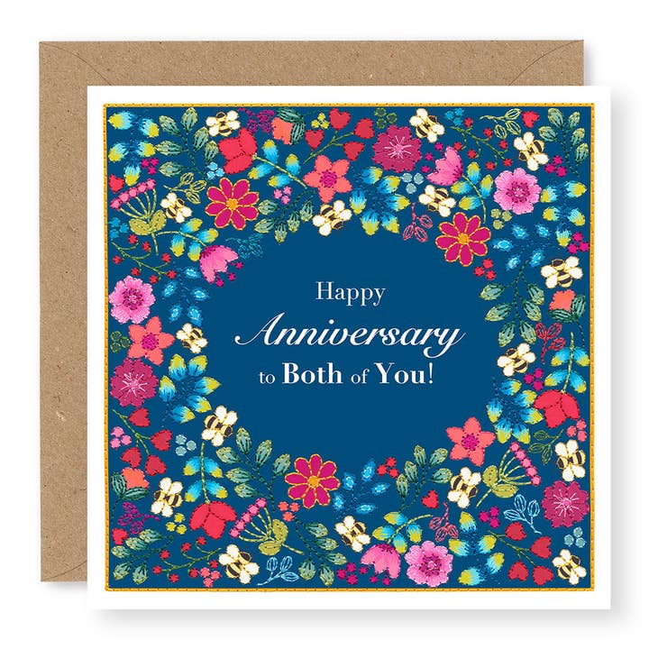 Summer Breeze Both Of You Anniversary for wholesale by Jane Buurman Handmade (Greetings Cards)