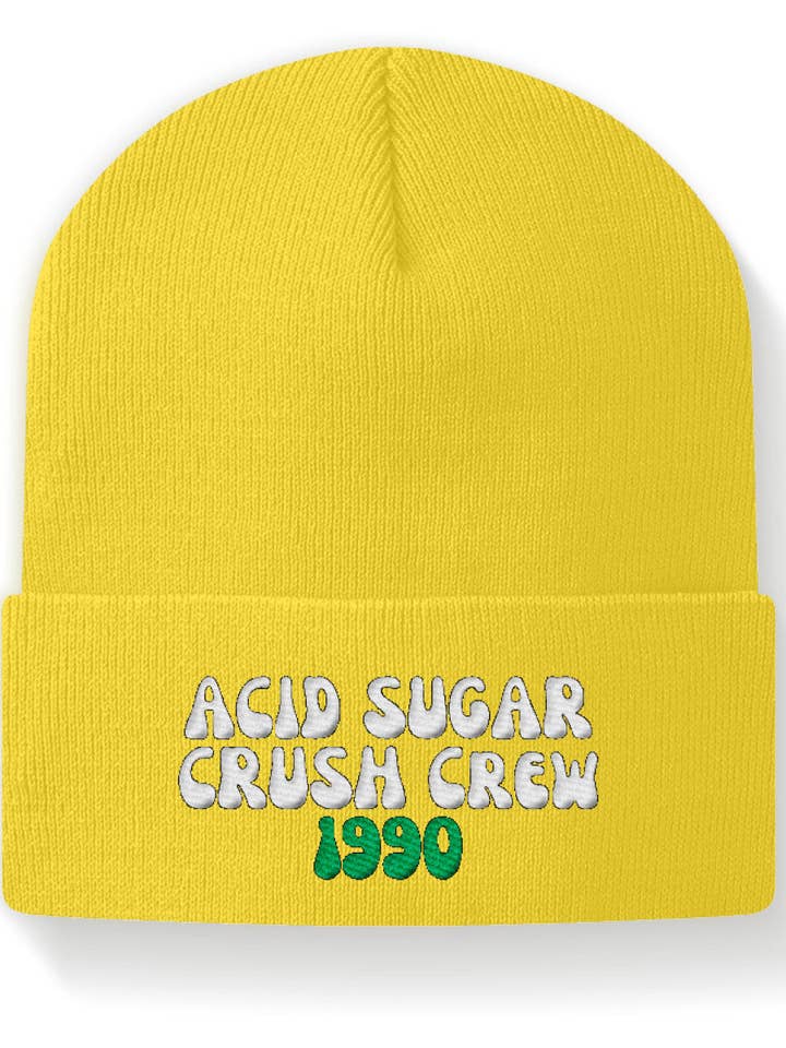 CRUSH CREW TOQUE for wholesale by Acid Sugar 1990