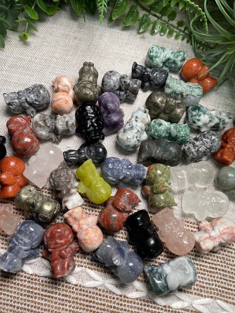 Copper Ashes - Wholesale Spiritual Stone/Crystal - Crystal Cherub Angel16