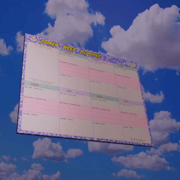 kuru731 - Wholesale Planner - Jumbo Week Planner1