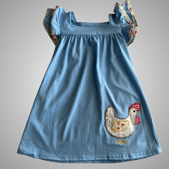 SPRING CHICKEN DRESS for wholesale by Cowpuncher Babe