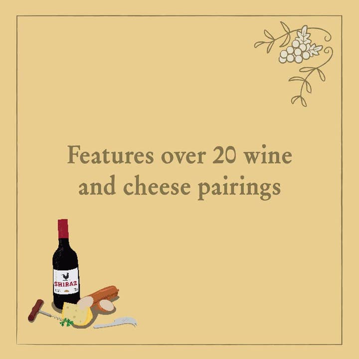 Chronicle Books - Wholesale Puzzle - Adult - Cheese + Wine 500 Piece Jigsaw Puzzle