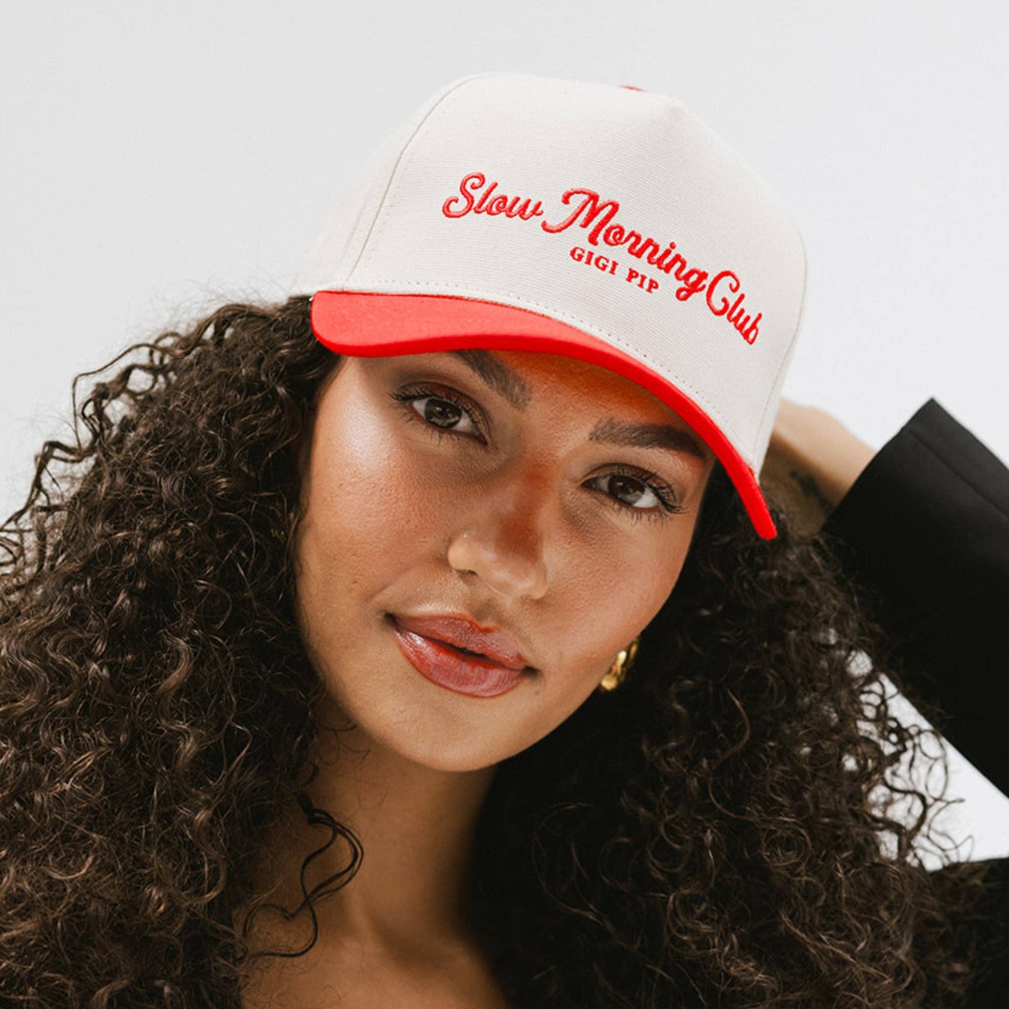 Gigi Pip - Wholesale Trucker Hat - Women's - Slow Morning Club Canvas Trucker17