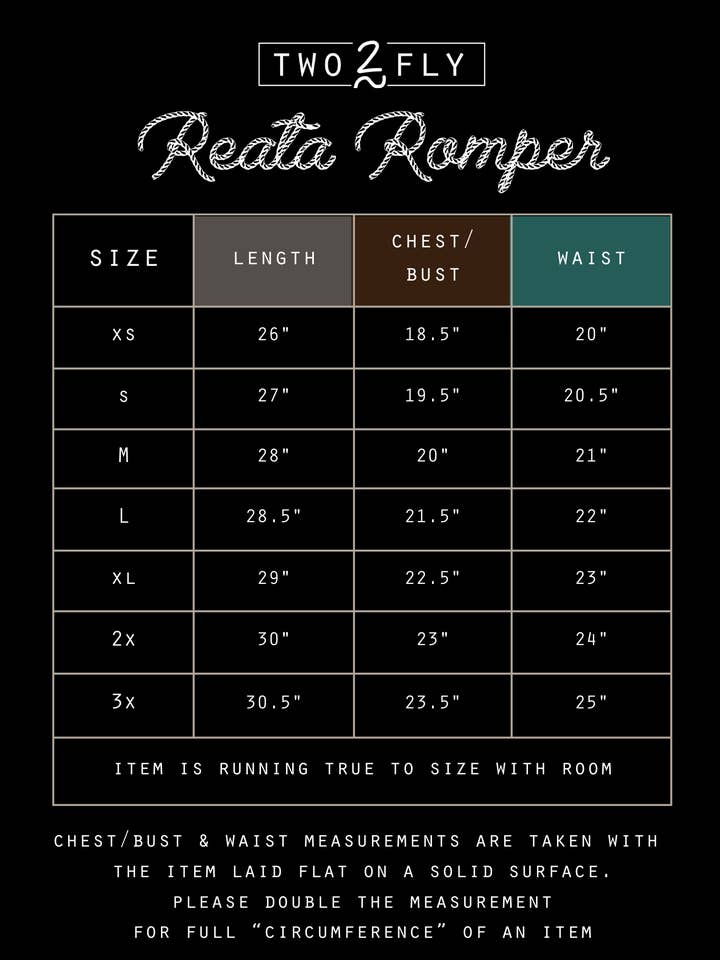 2 Fly Co - Wholesale Romper - Women's - REATA ROMPER5
