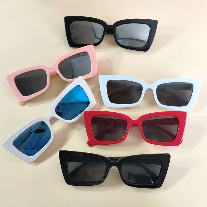 SQUARE FASHION SUNGLASSES_CWASG017 for wholesale by ACCITY
