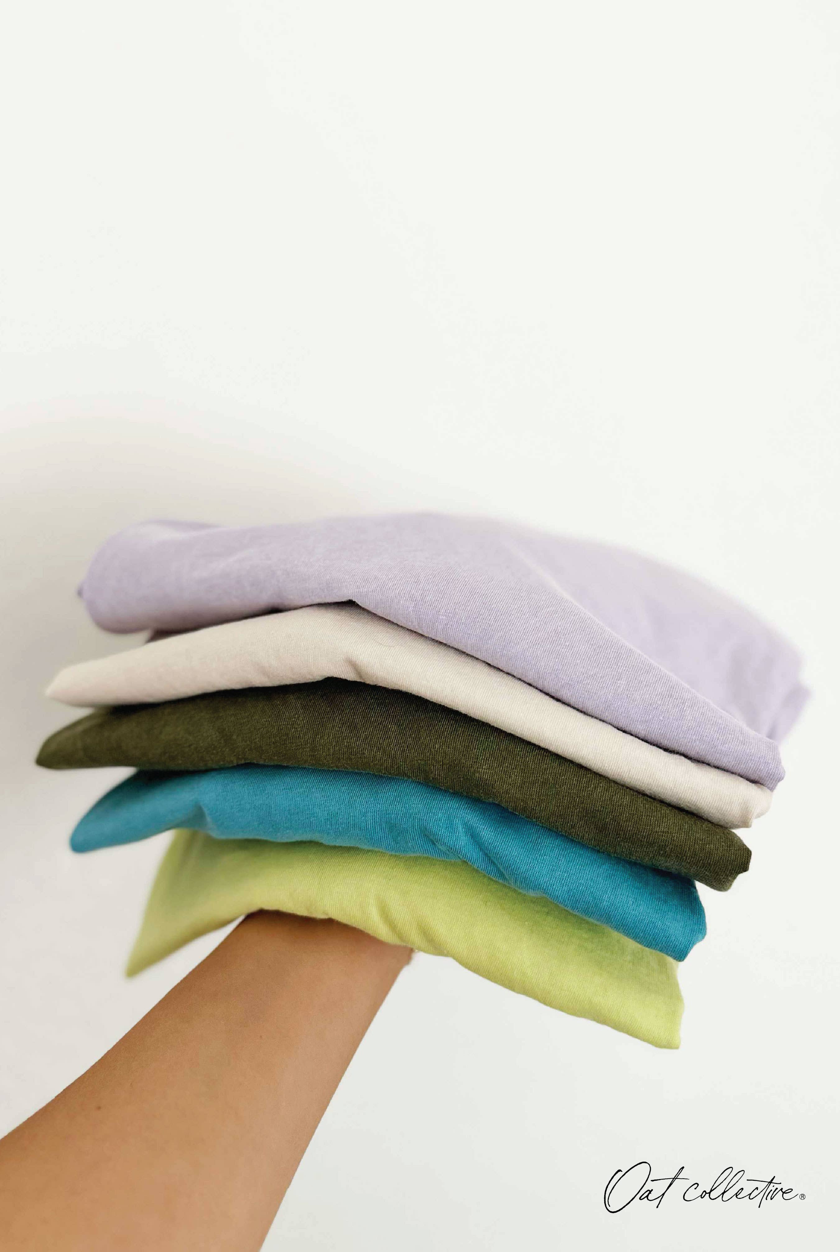 OAT COLLECTIVE - Wholesale T-Shirt - Women's - Premium Basic Cotton Supima Mineral Washed Tee4