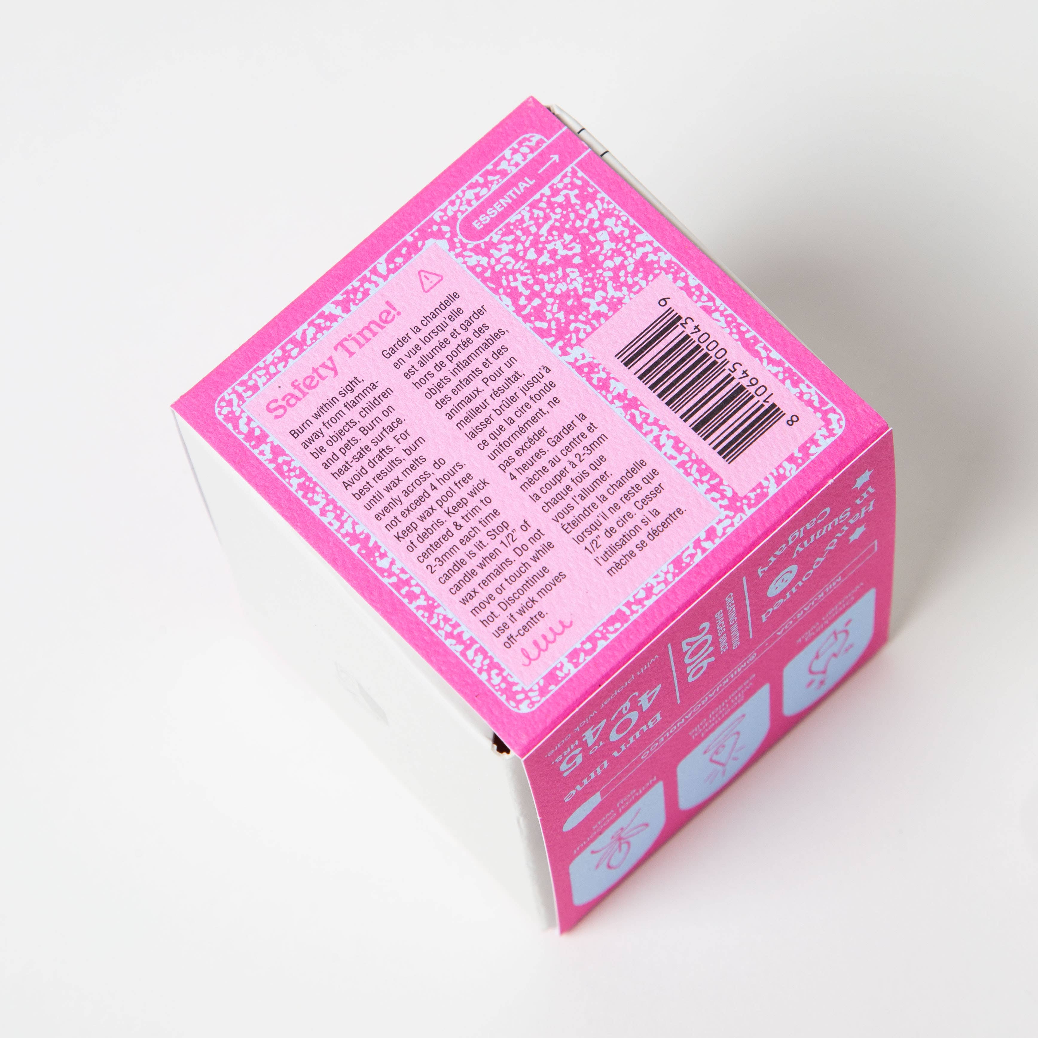 Milk Jar Candle Co. - Wholesale Jar/Filled Candle - Bloom - Essential Oil Coconut Soy 8oz Candle 8