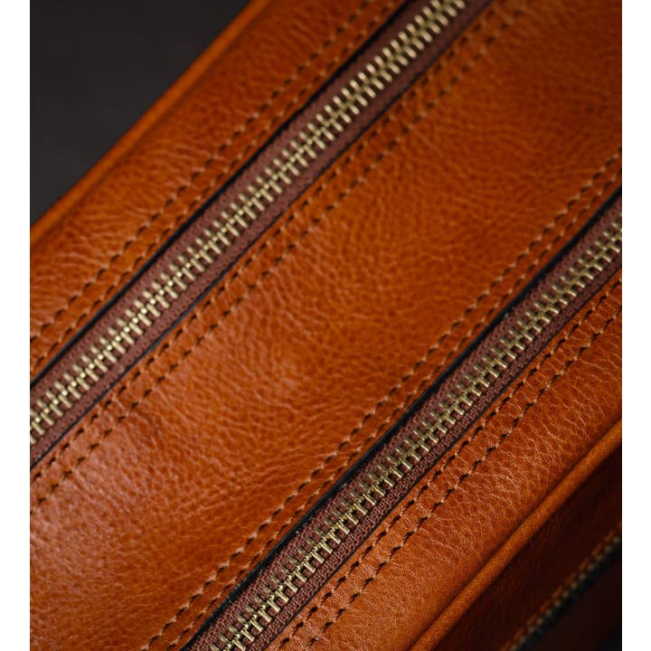 Time Resistance - Wholesale Make-up tas/toilettas - Leren Cosmetica Tas Dopp Kit - All the Kings Men32