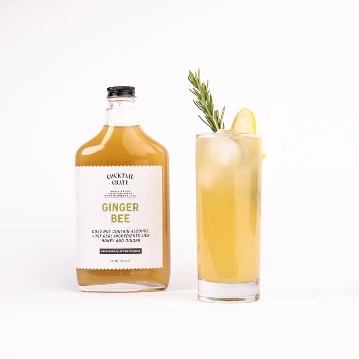 Cocktail Crate - Vente Mélange/sirop pour cocktails - Abeille au gingembre2