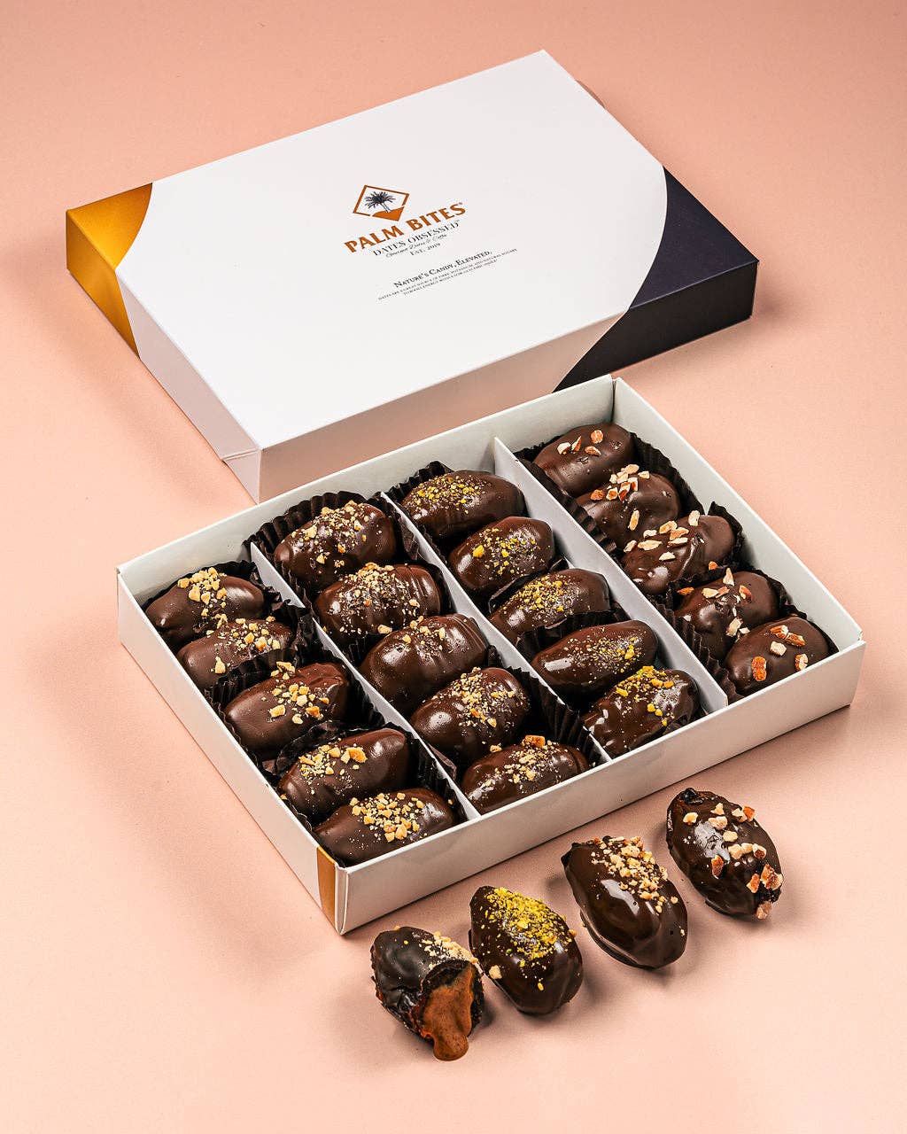 palm bites - Venta al por mayor Caja de bombones - Mantequilla de Nueces | Pack Variado1