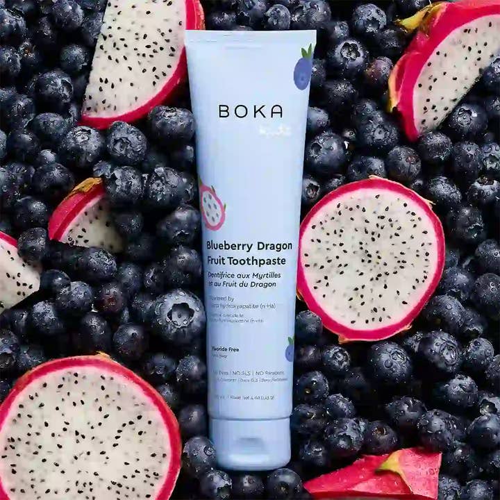 Boka - Wholesale Toothpaste - Blueberry Dragon Fruit n-Ha Toothpaste1