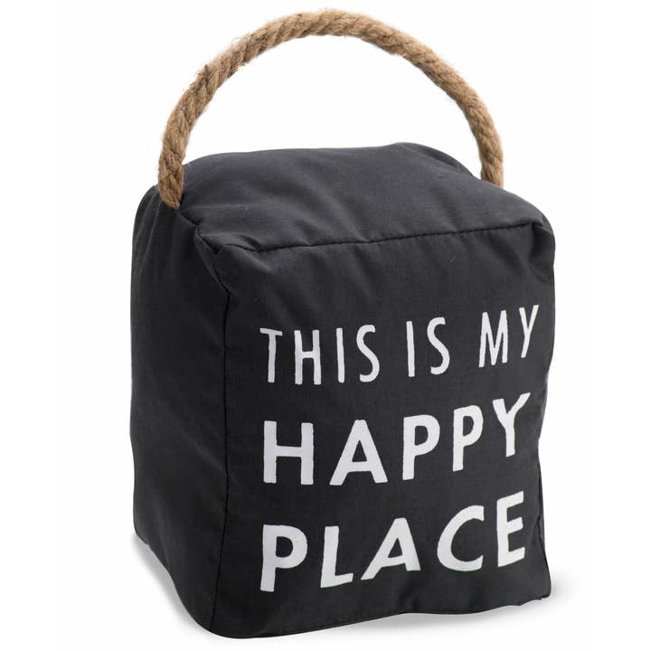 Happy Place - 5" x 6" Door Stopper and other Purchase Wholesale door stop. Free Returns & Net 60 Terms on Faire trending on Faire.