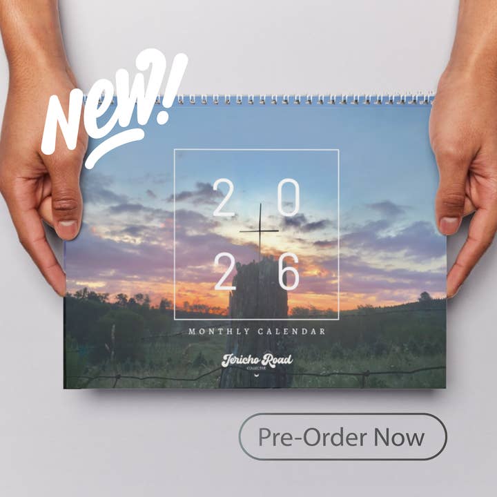 Calendrier mural 2026 pour la vente par Jericho Road Collective