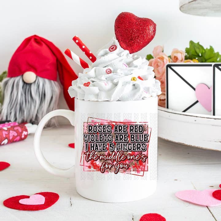 Rozen zijn rood | Koffiemokken voor wholesale door Mayan Princess custom designs