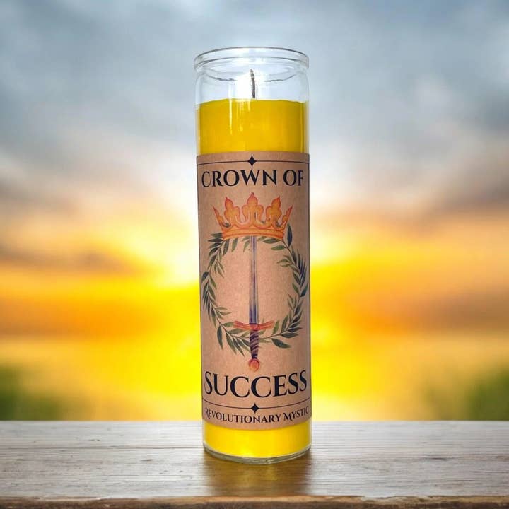 Crown of Success Candle for wholesale by Revolutionary Mystic