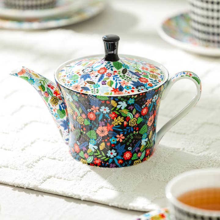 Mad Hatter 24oz Bone China Teapot and other Purchase Wholesale mad hatter co. Free Returns & Net 60 Terms on Faire trending on Faire.