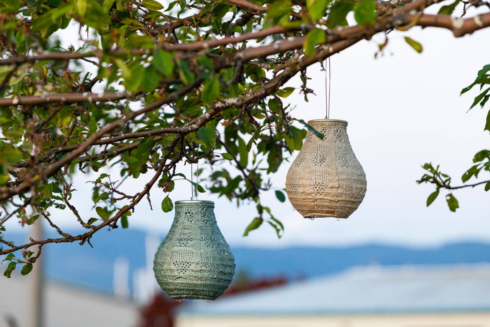 Allsop Home & Garden - Wholesale Outdoor/Lawn Light - Stella Bulb 8" Solar Lantern - Pearl Wave6